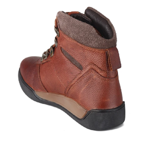Botas Resistentes Color Bronceado para Hombre, Calzado Casual Contemporáneo, Diseño Cómodo hasta el Tobillo para Viajes, Caminatas y Actividades al Aire Libre - Product Image 2