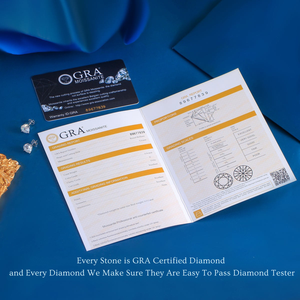 Gran Stock de Moissanita Creada en Laboratorio de 0.1ct a 5ct, D VVS1, Tratada Térmicamente, con Efecto de Color/Fuego, Certificada por GRA, Corte Brillante, Apta para Probador de Diamantes - Product Image 5