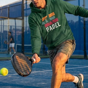 Nouveau design 2026 – Sweats à capuche de padel d'hiver sur mesure, vêtements de sport légers, coupe ample et confortable, respirants, pour l'entraînement masculin - Product Image 6