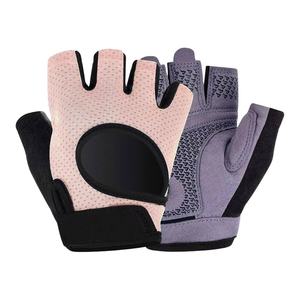Gants d'entraînement confortables gris noir pour les entraînements de gymnastique Gants d'haltérophilie réglables à ajustement sécurisé - Product Image 3