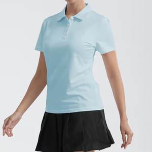 เสื้อโปโลผู้หญิงแฟชั่น ผลิตจากวัสดุคุณภาพดี เสื้อโปโลสำหรับผู้ใหญ่ - Product Image 2