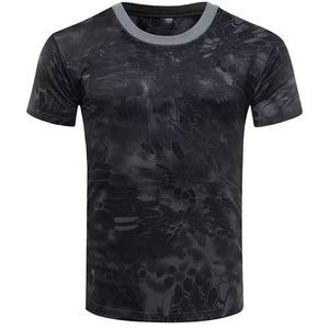 Camiseta con estampado 3d de camuflaje para hombre, ropa informal cómoda para deportes al aire libre, camiseta de verano para entrenamiento diario, camiseta esencial con cuello redondo - Product Image 1