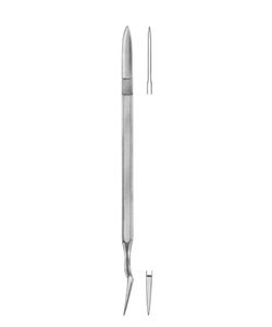 Cuchillo para Cera Ermert de Acero Inoxidable, Cuchillo para Tallar Cera Dental, Instrumento para Trabajar con Cera en Laboratorios Dentales - Product Image 1