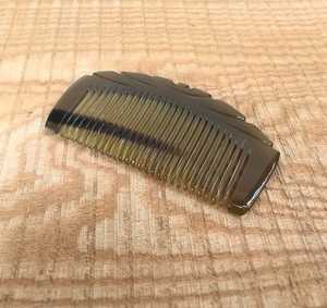 Peine de Cuerno de Vaca Natural, Dientes Finos, Ecológico, Hecho a Mano, MN EXPORTS Modelo MNE-410 para Uso en Salón, Cuidado Profesional del Cabello, Venta al Por Mayor - Product Image 2