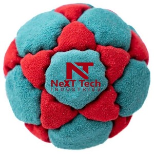กระเป๋าฮัคกี้แซคคุณภาพสูงจาก NEXT TECH INDUSTRIES ปรับแต่งได้ ผลิตจากหนังกลับสังเคราะห์ ขนาด 2.5 นิ้ว พร้อมลูกบอลของเล่น - Product Image 1