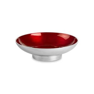 Bol à fruits en acier inoxydable avec base sur pieds, antidérapant, compatible lave-vaisselle, écologique, pour décoration de table, finition poli miroir - Product Image 5