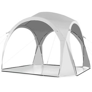 Tenda Parasole Portatile 3,35 x 3,35 Metri UPF 50+ per Uso Esterno e Spiaggia - Product Image 4