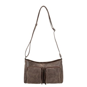 <b>Men</b> Genuine Leather Crossbody Messenger <b>Bag</b> with Zipper Closure for Tablet-Durable for Travelling Daily Use & <b>Work</b> - Product Image 2