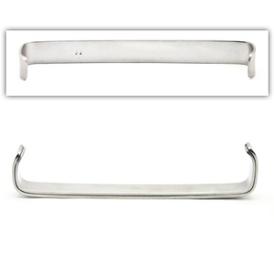 Ensemble d'instruments chirurgicaux double-embout Farabeuf en acier inoxydable, manuel, Classe I, certifié CE FB-0004 pour la chirurgie - Product Image 2