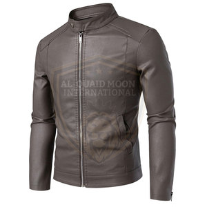High Quality Low Price Leather Winter <b>Jacket</b> Comfortable Leather <b>Jacket</b> <b>Light</b> <b>Weight</b> Leather <b>Jacket</b> - Product Image 2