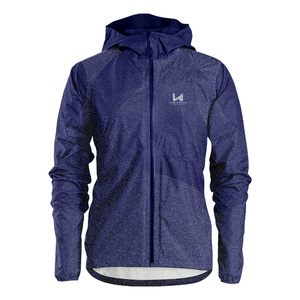 Custom Sublimation Windbreaker <b>Jacket</b> Hooded Eco Friendly Zipper <b>Lightweight</b> Waterproof Recycled Sportswear Wholesale - Product Image 2