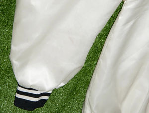 Chaqueta Varsity de Satén para Hombre, de Alta Demanda, al por Mayor, con Cuello Alto, Resistente al Viento e Impermeable, Informal, de Moda, con Bolsillos de Nailon - Product Image 4