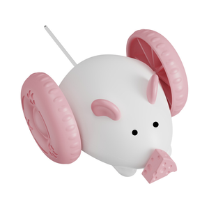 Juguete Inteligente para Gatos con Forma de Ratón, Recargable por USB, Movimiento Automático, Silencioso, Ruedas Antideslizantes, Juguete de Ejercicio para Gatitos - Product Image 5
