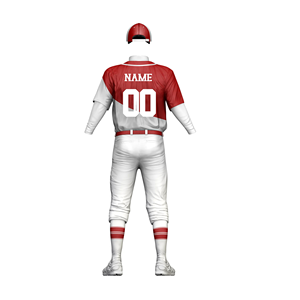 Wholesale Baseball/Softball Uniform Sets Breathable Custom Printed Designs 100% Polyester Unisex Adult - Product Image 2