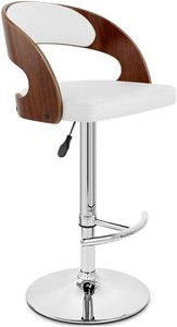 Tabouret de bar moderne de luxe en métal pour hôtel et villa, restaurant commercial, hauteur réglable, pivotant - Product Image 3