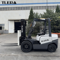 Chariot élévateur diesel 2T 2.5T 3T 3.5T 5T Euro 5 Moteur Kubota Mât durable Déplacement continu des matériaux Chariot élévateur diesel