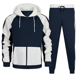 Men Cotton Sportswear Tracksuit Outfit Hoodie Jogger Pants <b>Athletic</b> Fashion Daily Wear for Men Style - Product Image 1