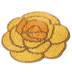 CRYSTAL CRAFT Hot Selling Eco-Friendly Wedding Party Round Glass <b>Bead</b> <b>Coasters</b> & Placemat with Customizable Color in bulk - Product Image 1