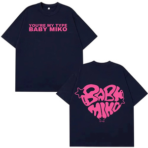 เสื้อยืดโอเวอร์ไซส์ผ้าฝ้าย 100% แขนสั้น คอกลม ลำลอง สำหรับผู้ชาย สีดำชมพู ลายตัวอักษร รุ่นขายดีที่สุดประจำปี 2026 จาก ACCORD APPAREL - Product Image 1