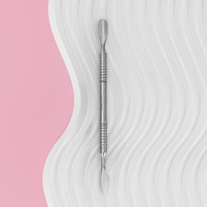 2 In 1 Double Sided Nail Pushers Nghia <b>Range</b> Stainless Steel Nail Arts Gel Removing Pushers Beauty Salon Use Manicure Pushers - Product Image 1