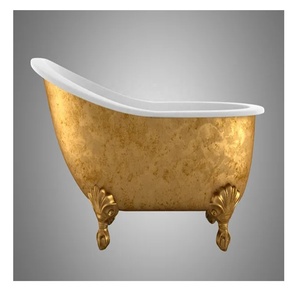 Upgraded New Copper Freestanding Bathtub Plain Luxurious Copper Bathtub Handicrafts Copper Bathtub Bulk Wholesaler - Product Image 3