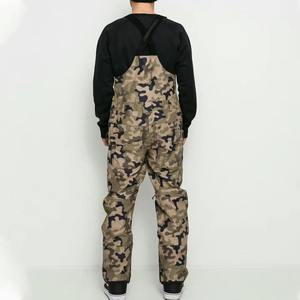 Pantalon de ski coupe-vent camouflage avec logo personnalisé, salopette de neige sublimée - Tex imperméable respirant 1800g, vêtements de ski unisexes - Product Image 3
