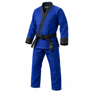 Uniforme de Karate Unisex Personalizado en Color con Tela Elástica, Transpirable y de Secado Rápido, Diseño con Logotipo Frontal - Product Image 4