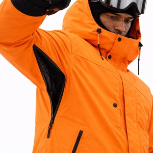 Proveedor de Chaquetas de Esquí, Chaqueta de Nieve Personalizada de Invierno, Cortavientos, con Cierre, Impermeable, Transpirable, Aislada, Ecológica, con Capucha, 100% - Product Image 4