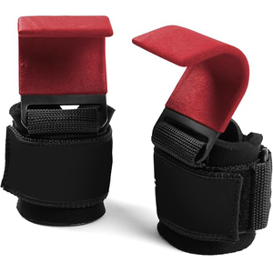 Wholesale High Quality Neoprene Non-Slip Breathable Heavy Duty Weightlifting Hooks Custom Made 2026 for Gym and Powerlifting - Product Image 1
