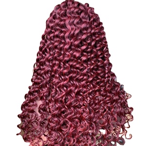 Cheveux Humains Bouclés Eurasiens Vietnamiens Grade Remy Tissage Simple 100% Vierge pour Toutes les Couleurs de Teinture Prix de Gros Mondial - Product Image 4