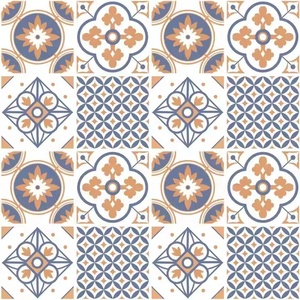 400x400mm Carreau de céramique marocain rustique Carreau décoratif 40x40cm Carreaux de sol en céramique - Product Image 6