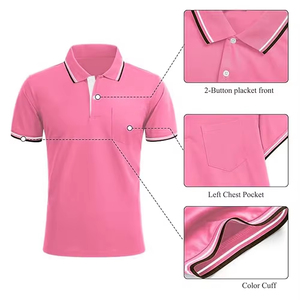 Camiseta Casual de Manga Corta para Hombre, Diseño Personalizado de Alta Calidad, Corte Ajustado, 100% Algodón Transpirable, Patrón Liso, Tejido de 180g - Product Image 5