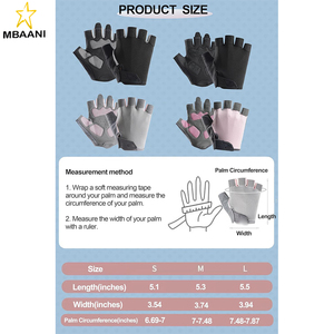 Gants de cyclisme sans doigts pour hommes et femmes, protection UV, antidérapants, respirants, pour l'entraînement, la remise en forme, le canoë, la pêche - Product Image 6