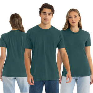 เสื้อยืดคอกลมแขนสั้นสีเขียวมะนาวสำหรับผู้ชาย ผ้าฝ้าย 100% ทรงปกติ เสื้อยืดคอตตอนยูนิเซ็กส์ Next Level - Product Image 3