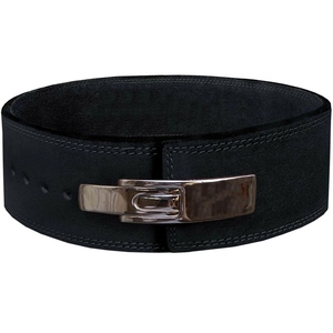 Leather Weight Lifting <b>Belt</b> Adjustable Waist Support Buckle Closure Strength Training Men's Fitness Safety Gear - Product Image 3