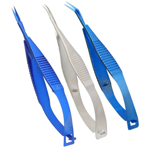 Ciseaux de précision pour chirurgie ophtalmique, pour procédures de capsulotomie, conception de lame fine, équipement médical en acier inoxydable, durable - Product Image 3