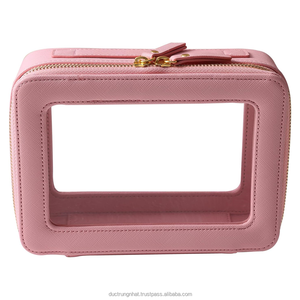 Chất Lượng Cao Xách Tay Của Phụ Nữ Cho Vệ Sinh Cá Nhân Túi Công Suất Lớn Mỹ Phẩm Pouch Dây Kéo Đóng Cửa Kẹo Mô Hình Polyester Du Lịch <span class=keywords><strong>Makeu</strong></span> - Product Image 5