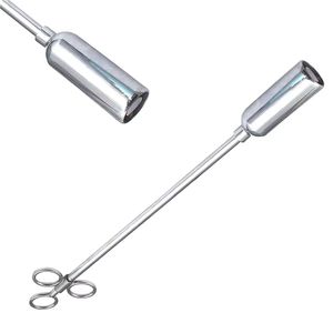 Dilatador Uterino de Acero Inoxidable con Mango de Anillo, Instrumento Quirúrgico Ginecológico de QASIDEN INSTRUMENTS - Product Image 4