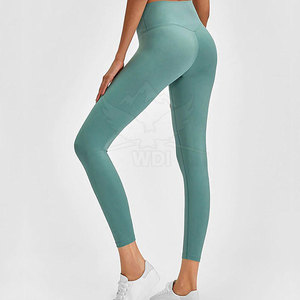 2026 Modern Design <b>Women</b> Yoga <b>Leggings</b> High Quality Best Selling Lightweight Breathable Fabric Mid Waist Solid <b>Pattern</b> - Product Image 4