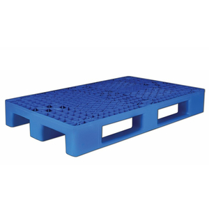Warehouse Euro Plastic Pallet Heavy Duty HDPE Platform for Industrial <b>Storage</b> and <b>Racking</b> <b>Systems</b> - Product Image 1
