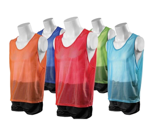 Hot Sell Breathable Solid Customized Football Vest <b>Training</b> Clothes Jogging Soccer <b>Bibs</b> 100% Polyester Unisex Adult OEM - Product Image 3