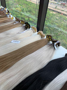 โรงงานผลิตผมแท้เวียดนาม NASA HAIR VIETNAM ราคาโรงงาน ผมเวอร์จินแท้จากฮานอย ต่อผมแบบฟลิป ปลายผมเต็ม  รับทำโลโก้ตามสั่ง ทุกสี - Product Image 3