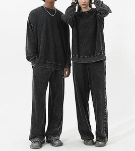 Sudadera de cuello redondo extragrande para mujer al por mayor, con logo personalizado, cuello alto, de algodón, tipo jersey, servicio OEM, nueva llegada - Product Image 4