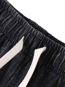 Conjunto de Camiseta y Pantalones Cortos de Verano para Hombre, Estilo Urbano Moderno, Algodón Suave, Informal, Dos Piezas, Ropa Deportiva para Gimnasio y Entrenamiento - Product Image 5