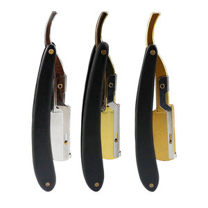 Maquinilla de Afeitar Plegable Profesional de Acero Inoxidable Edge Razor 2026 para Peluquería y Depilación Facial con 10 Cuchillas - Product Image 6