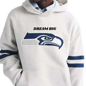 Sweat à capuche unisexe blanc personnalisé en molleton 100 % coton, coupe oversize, écoresponsable, avec poche, OEM, marque privée, vente en gros - Product Image 6