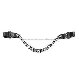 Venta Caliente 2025: Diadema de Cuero Premium con Cristales y Pedrería Decorativos, Personalizada y Duradera, para Caballos de Tamaño Cob Completo, Venta al por Mayor de Fábrica - Product Image 2