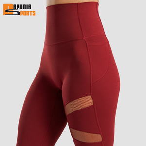 Leggings de sport pour femme sur mesure de haute qualité, séchage rapide, taille mi-haute, respirants, style décontracté pour la gym - Product Image 5