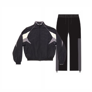 Ensembles décontractés personnalisés pour hommes : Blouson coupe-vent, Blouson bomber, Veste universitaire, Survêtement en nylon décontracté personnalisé - Product Image 3