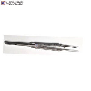 Pinces à micro-suture avec pointes droites de 0,30 mm et dents, instruments médicaux de précision en acier inoxydable pour ophtalmologie - Product Image 6